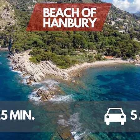 Apartment 5 Min Hanbury Gardens, Amazing Sea View